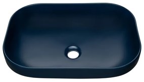 COMAD UN-NELI-MNB - NELI 50,4x35,2 cm kerámia mosdó, matt kék
