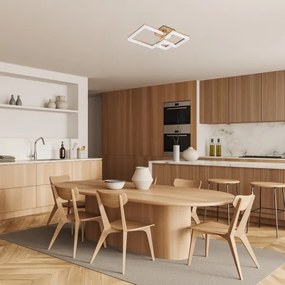 Rabalux 71384 - LED Mennyezeti lámpa AMILIA LED/22W/230V 3000/4000/6500K arany