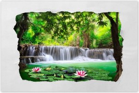 Poszterek 60x40 Vízesés Thaiföldön