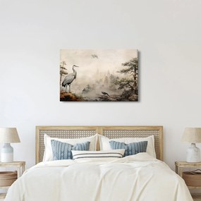 Kép - Rajzfilm tájkép (90x60 cm)