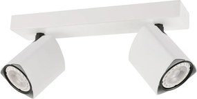 Italux modern spot lámpa merusa fehér fekete itxspl-31970-2b-wh