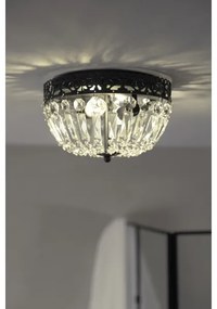 Markslöjd 108598 - Mennyezeti lámpa ETIENNE 2xE14/40W/230V fekete