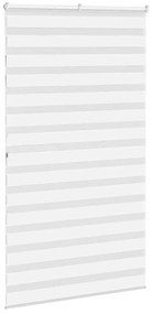 zebrafüggönnyel fehér szövetszélesség 120,9 cm poliészter