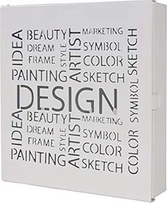 Fém Kulcstartó Szekrény Kulcsokhoz 24 x 22 x 5 cm Haku 44325