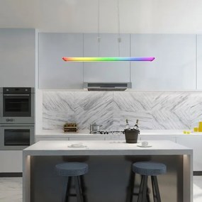 Rabalux 72011 - TEMPERIUS LED/24W/230V RGB dimmelhető függeszték távirányítóval