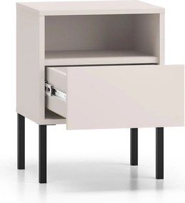 Harmona éjjeliszekrény 40 cm fiókkal - kasmír