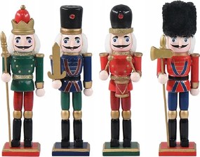 Nutcracker medál, Diótörő 4 db 18 cm M18404