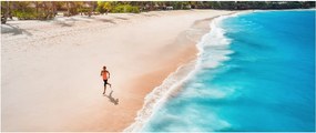 Kép - Strandfutás (120x50 cm)