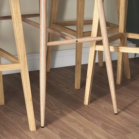 HOMCOM Téglalap alakú 4 fős bárasztal, Magas asztal acél lábakkal, Fa hatású felület, Könnyen összeszerelhető bistro asztal, Otthoni bárhoz, Étkezőbe,