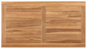 Dohányzóasztal Barna 90 x 50 x 45.5 cm Tömör tíkfa