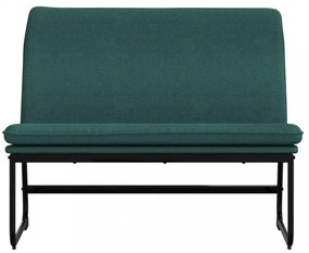 sötétzöld szövetpad 100 x 75 x 76 cm