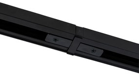 Modern fekete sínrendszer 4 lámpával, 1 fázisú - Yade