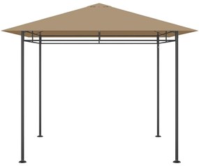 Tópszínű pavilon 3 x 3 x 2,7 m 180 g/m²