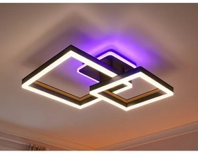 LED RGBW dimmelhető mennyezeti lámpatest LED/75W/230V 3000-6500K + távirányító