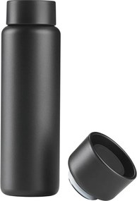 Fekete rozsdamentes acél termobögre 650 ml Singles – Zone