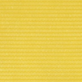 sárga HDPE erkélyparaván 90 x 600 cm