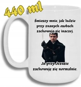 Bögre Fehér Nagy 440ML Vicces Ajándék 1670 Én A Jezsuitáknál