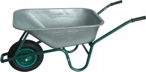 Kerti talicska 100 l talicska nagy horganyzott könnyű tágas strapabíró