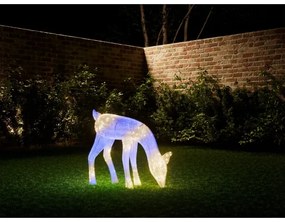 Twinkly TW3RD140SPP-TEU - LED RGBW Dimmelhető kültéri rénszarvas 160xLED IP44 Wi-Fi