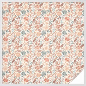 Ablakfólia Öntapadós Adatvédelem Virágos kompozíció 100x100