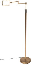 Design állólámpa bronz, LED-del és érintős dimmerrel - Notia