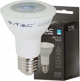 Halogén izzó Led lámpa PAR20 6W E27 VT-220