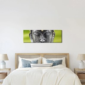 Kép - Buddha szobor II. (órával) (90x30 cm)