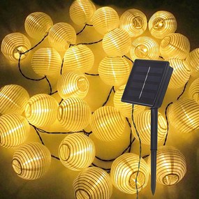 Fénylánc Led Fényfüzér Lampion Led 7M 50 Lámpa