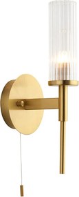 Endon glamour modern fürdőszobai lámpa talo sárgaréz átlátszó end96163