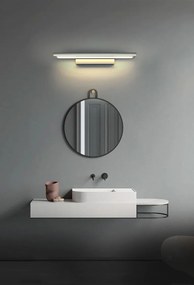 Fali LED LÁMPA APP840-1W TÜKÖR fölött 60CM  FLAT Chrom