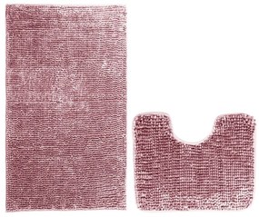 Bati 2 db-os lila fürdőszobai kilépő szett - AmeliaHome