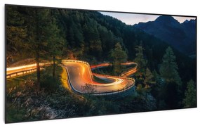 Klarstein Wonderwall Air Art Smart, infravörös hősugárzó, 120 x 60 cm, 700 W, hegyi út