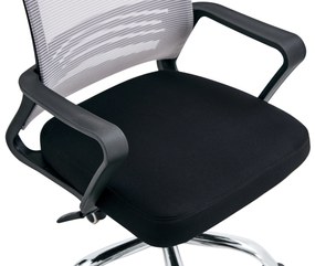 Irodai szék April (szürkésbarna + fekete). 1064622