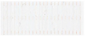 fehér tömör fenyőfa fali fejtámla 147 x 3 x 60 cm