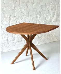 Étkezőasztal tölgyfa dekorral 90x90 cm Jubi – Ragaba