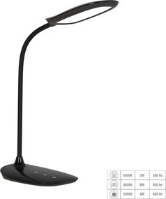 Prezent HEKA 31218 Asztali lámpa 1x10W/LED 459lm IP20