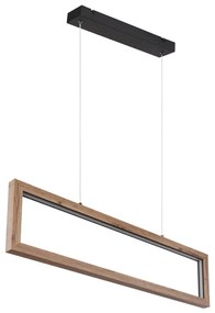 Globo 67287H - LED kábeles csillár MANDERA LED/24W/230V barna