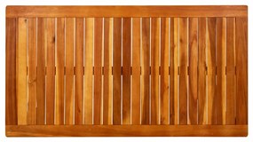 tömör akácfa kerti dohányzóasztal 110 x 60 x 45 cm