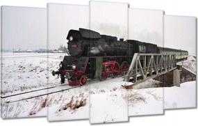 Festmények 100x60 Gőzmozdony Ol 49-59