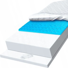 180x200 habszivacs matrac Visco Memory alakmemória masszírozó 7 zóna 12