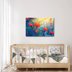 Kép - Narancssárga virágok (90x60 cm)
