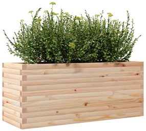 tömör fenyő kerti virágláda 110 x 40 x 45,5 cm