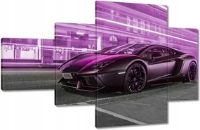 Képek 130x80 Lila sportautó