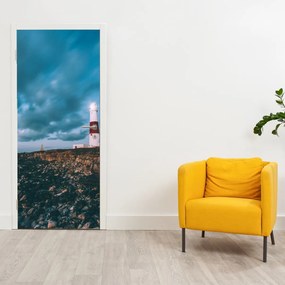 Fotótapéta ajtóra - Világítótorony (95x205cm)