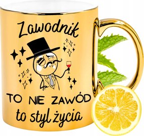 Prémium Arany Csillogó Bögre Játékosoknak Ajándék Nyomtatott Fotóval