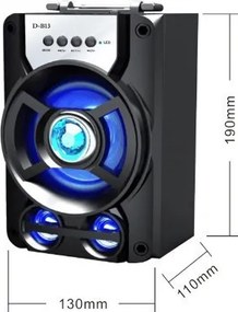Daddy 518 Bluetooth hangszoró - Légy te a bulicsászár ,kis méret ,tökéletes hangzás, vezetéknélküli kapcsolat! RAM-MD344