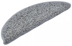 15 db szürke lépcsőszőnyeg 56 x 17 x 3 cm