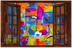 Poszterek 90x60 Absztrakt Patty