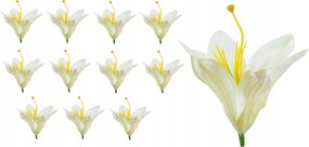 12x művirág Liliom fej szatén 12db Nagykereskedelmi Művirág nád