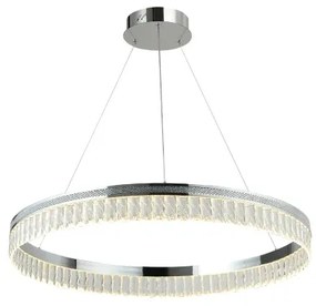 LED dimmelhető kábelre függesztett kristálycsillár THALIA LED/55W/230V 3000-6000K + távirányító